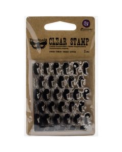 Prima Marketing Finnabair Clear Stamp 2.5"X3"-Industrial