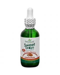 Sweet Leaf Liquid Stevia Cinnamon - 2 fl oz