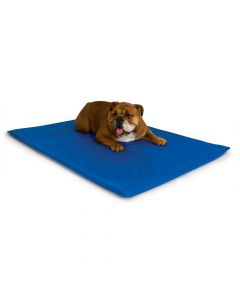 Cool Bed III Thermoregulating Pet Bed - K&H Pet Products Coolin Pet Pad Large Blue 20" x 36" x 0.75"