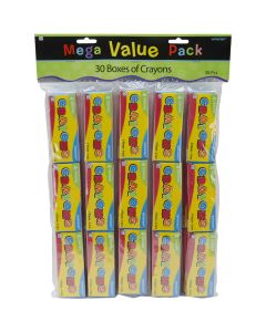 Amscan Party Favors Mega Value Pack 30/Pkg-Crayons