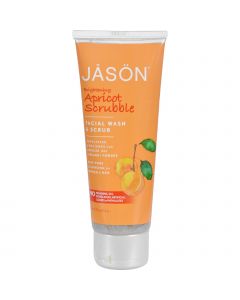 Jason Natural Products Jason Facial Wash and Scrub Apricot Scrubble - 4 fl oz
