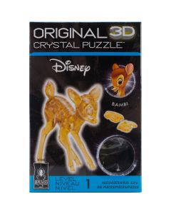 University Games 3-D Licensed Crystal Puzzle-Bambi