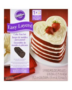 Wilton Easy Layers! (TM) Cake Pan-Heart - Easy Layers! (TM) Cake Pan-Heart