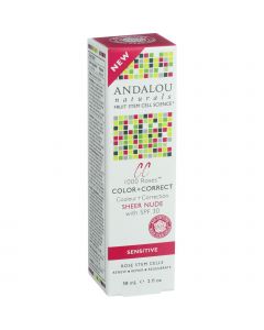 Andalou Naturals Color plus Correct - Sheer SPF 30 - Nude - 2 oz