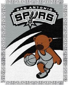 The Northwest Company Spurs 044 baby 36"x 46" Triple Woven Jacquard Throw (NBA) - Spurs 044 baby 36"x 46" Triple Woven Jacquard Throw (NBA)