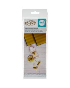 We R Memory Keepers We R DIY Party Honeycomb Pads 3"X8" 2/Pkg-Gold Metallic