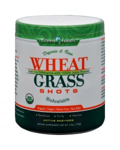 Green Foods Organic and Raw Wheat Grass Shots - 5.3 oz