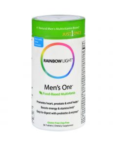 Rainbow Light Men's One Energy Multivitamin - 90 Tablets