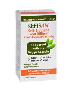 Lane Labs Kefiran Nutrient - Plus 50 Billion - 60 Vegetarian Capsules