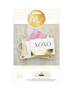 American Crafts Minc Cards W/Envelopes 5"X7" 4/Pkg-XOXO