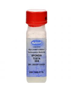 Hyland's Spongia Tosta 30X - 250 Tablets