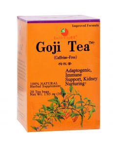 Health King Medicinal Teas Tea - Goji - 20 Bag