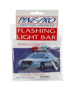 Pinepro Pine Car Derby Flashing Light Bar W/Battery-