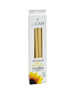 Wally's Natural Products Wally's Ear Candles Beeswax - 4 Candles