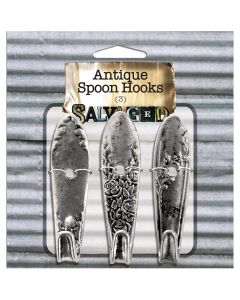 BCI Crafts Salvaged Antique Spoon Hooks 3/Pkg-