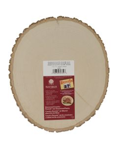 Walnut Hollow Basswood Country Round Plaque-9" To 11" Wide