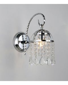 Warehouse of Tiffany Kalypso Chrome Wall Lamp