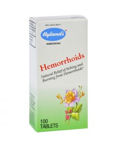 Hyland's Hylands Homeopathic Hemorrhoid Tablets - 100 Tablets