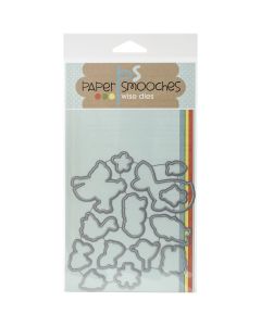 Paper Smooches Die-Surf & Turf Icons