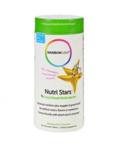 Rainbow Light NutriStars Delicious Fruit Blast - 120 Chewable Tablets