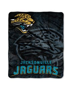 The Northwest Company JAGUARS "Roll Out" 50"x60" Raschel Throw (NFL) - JAGUARS "Roll Out" 50"x60" Raschel Throw (NFL)