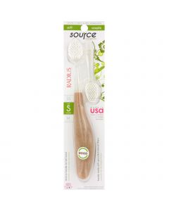 Radius Source Toothbrush with Replacement Head - Soft - Case of 6