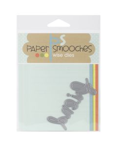 Paper Smooches Die-Friend