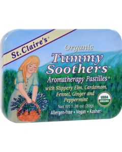 St Claire's Organic Tummy Soother Display Case - Case of 6 - 1.44 oz
