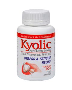 Kyolic Stress and Fatigue Relief Formula 101 - 100 Capsules