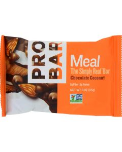 Probar Organic Chocolate Coconut Bar - Case of 12 - 3 oz
