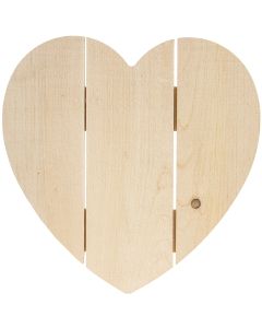 Walnut Hollow Rustic Heart-14"X14"