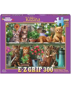White Mountain Puzzles Jigsaw Puzzle 300 Pieces 24"X30"-Kitties