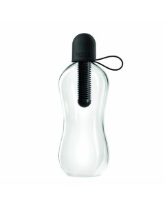 Bobble Water Bottle - With Carry Tether Cap - Medium - Black - 18.5 oz