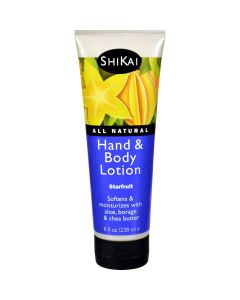 Shikai Products Shikai All Natural Hand and Body Lotion Starfruit - 8 fl oz