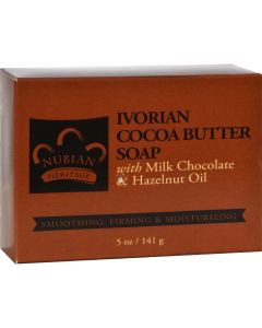 Nubian Heritage Bar Soap - Ivorian Cocoa Butter - 5 oz