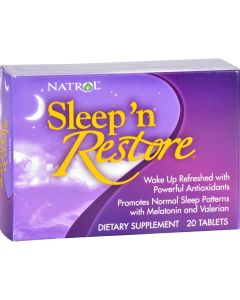 Natrol Sleep 'n Restore - 20 Tablets