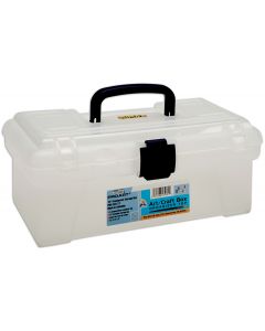 Pro Art Storage Box W/Organizer Top-12"X6"X5" Translucent