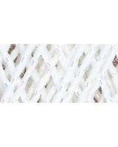 Coats Crochet Aunt Lydia's Metallic Crochet Thread Size 10-White & Pearl