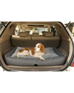 Travel / SUV Pet Bed - K&H Pet Products Lounge Sleeper Hooded Pet Bed Gray 20" x 25" x 13"