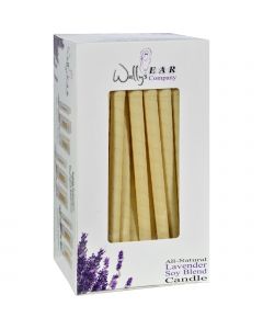 Wally's Natural Products Candles -Soy Blend Lavender - Case of 75