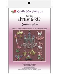 Quilled Creations Quilling Kit-Just for Little Girls