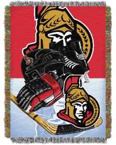 The Northwest Company Senators  "Home Ice Advantage" 48x60 Tapestry Throw