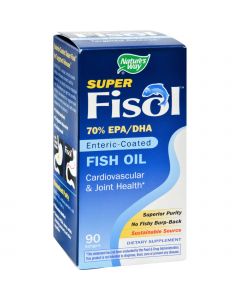 Nature's Way Super Fisol Fish Oil - 90 Softgels