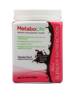 Metabolife Slender Satisfaction Chocolate Chunk - 0.81 lb