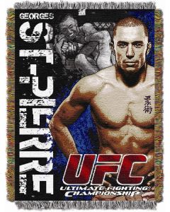 The Northwest Company UFC- George St. Pierre  48"x60" Tapestry Throw