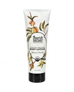 Nourish Organic Body Lotion Almond Vanilla - 8 fl oz