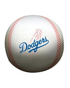 The Northwest Company Dodgers 12" Diameter Beaded Spandex Baseball Pillow (MLB) - Dodgers 12" Diameter Beaded Spandex Baseball Pillow (MLB)