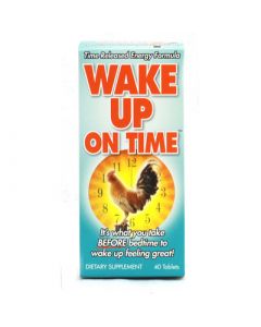 Rise-N-Shine Wake Up On Time - 40 Tablets