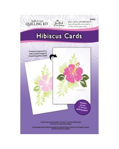 Quilled Creations Quilling Kit-Hibiscus Cards