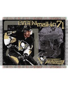 The Northwest Company Evgeni Malkin - Penguins  "Players" 48x60 Tapestry Throw